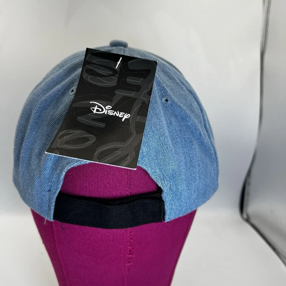 NEW! Berkshire Disney Rock The Bow Denim Cap Hat StrapBack Minnie Mouse One Size